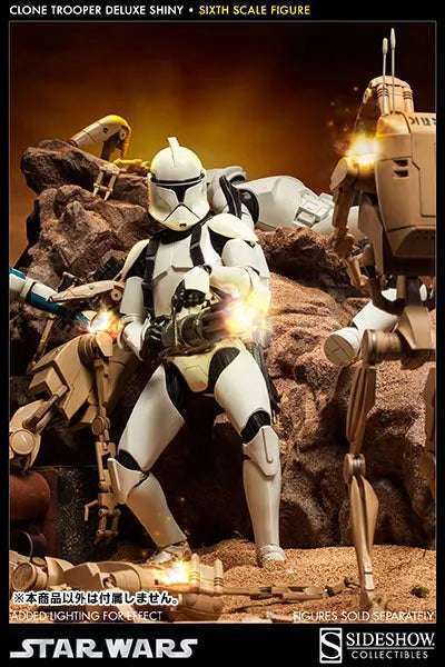 Militaries of Star Wars 1/6 Scale Figure - Clone Trooper (Rookie Version)ㅤ – Sideshow Collectibles – ActionFigure Brasil