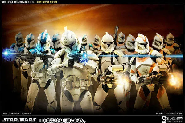 Militaries of Star Wars 1/6 Scale Figure - Clone Trooper (Rookie Version)ㅤ – Sideshow Collectibles – ActionFigure Brasil