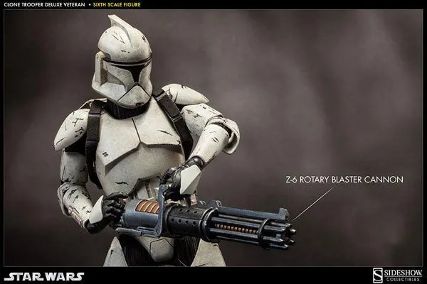 Militaries of Star Wars 1/6 Scale Figure - Clone Trooper (Veteran Version)ㅤ – Sideshow Collectibles – ActionFigure Brasil
