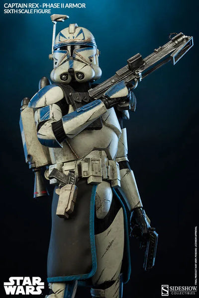 Militaries Of Star Wars - Captain Rex (Phase II Armor Version)ㅤ – Sideshow Collectibles – ActionFigureBrasil — close