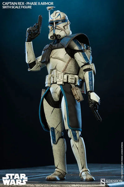 Militaries Of Star Wars - Captain Rex (Phase II Armor Version)ㅤ – Sideshow Collectibles – ActionFigureBrasil — embalagem