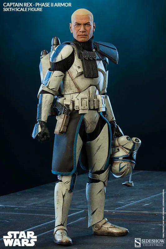 Militaries Of Star Wars - Captain Rex (Phase II Armor Version)ㅤ – Sideshow Collectibles – ActionFigure Brasil