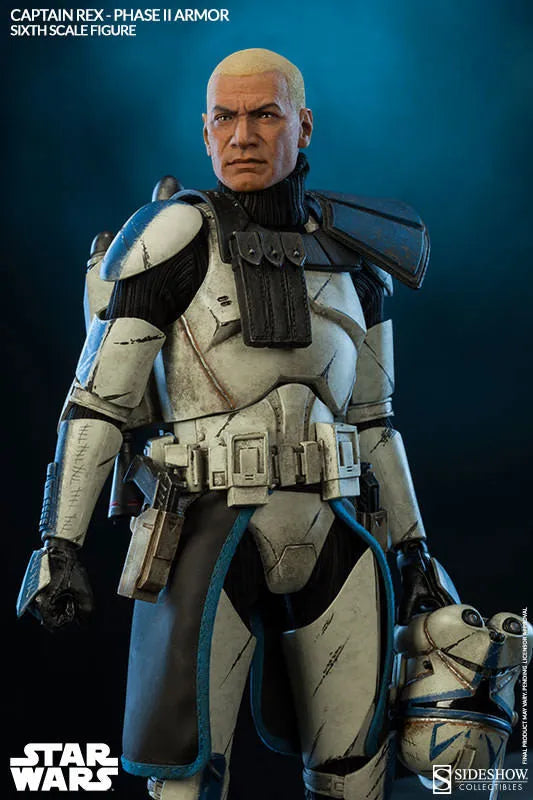 Militaries Of Star Wars - Captain Rex (Phase II Armor Version)ㅤ – Sideshow Collectibles – ActionFigure Brasil