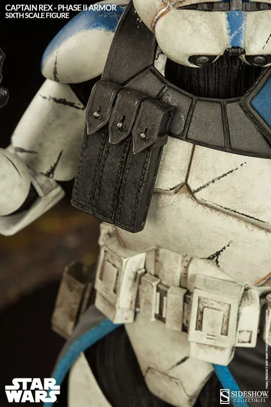 Militaries Of Star Wars - Captain Rex (Phase II Armor Version)ㅤ – Sideshow Collectibles – ActionFigure Brasil