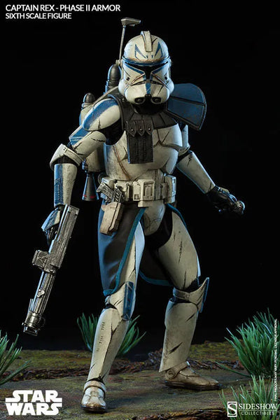 Militaries Of Star Wars - Captain Rex (Phase II Armor Version)ㅤ – Sideshow Collectibles – ActionFigure Brasil — embalagem