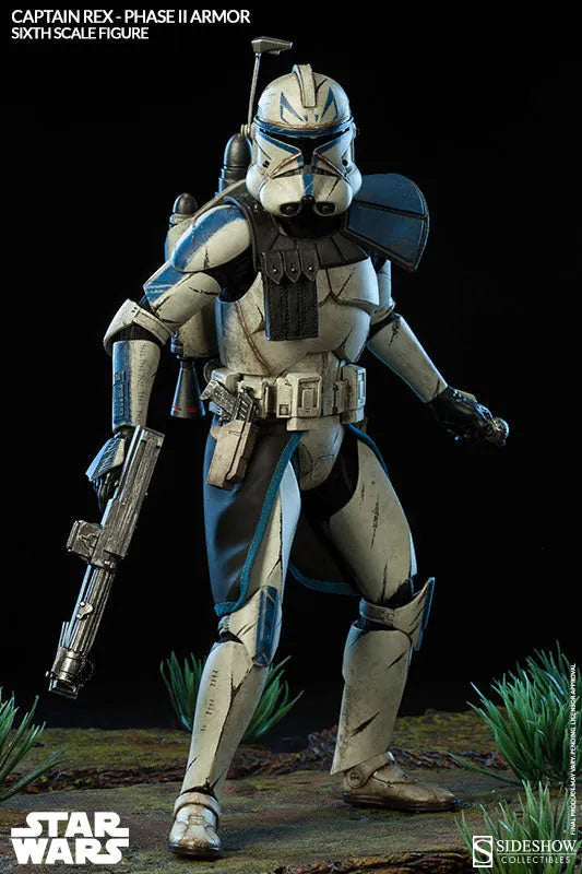 Militaries Of Star Wars - Captain Rex (Phase II Armor Version)ㅤ – Sideshow Collectibles – ActionFigure Brasil