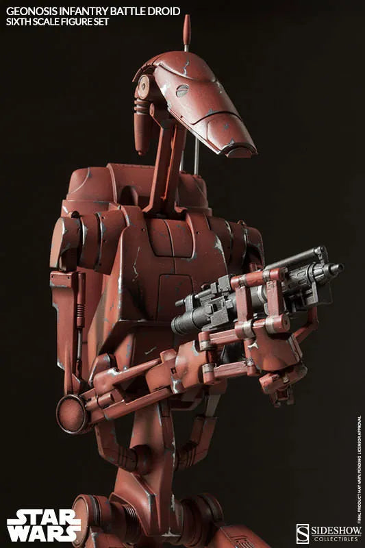 Militaries Of Star Wars - Geonosis Infantry Battle Droid (Set Of 2)ㅤ – Sideshow Collectibles – ActionFigure Brasil