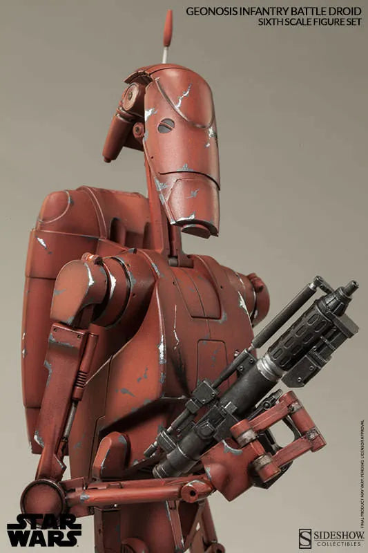 Militaries Of Star Wars - Geonosis Infantry Battle Droid (Set Of 2)ㅤ – Sideshow Collectibles – ActionFigure Brasil