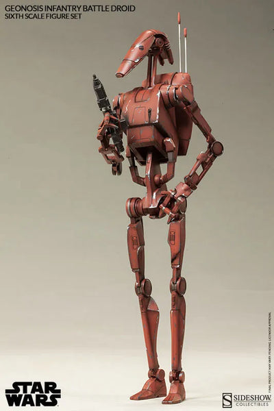 Militaries Of Star Wars - Geonosis Infantry Battle Droid (Set Of 2)ㅤ – Sideshow Collectibles – ActionFigureBrasil — close