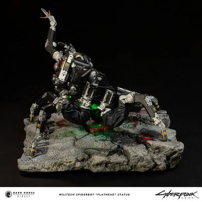Militech Spiderbot "Flathead" - LIMITED EDITION: 1000 – Dark Horse Comics – ActionFigure Brasil — detalhe do produto