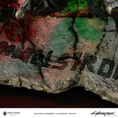 Militech Spiderbot "Flathead" - LIMITED EDITION: 1000 – Dark Horse Comics – ActionFigure Brasil — detalhe do produto