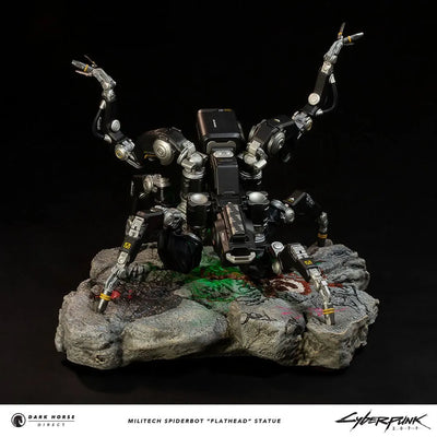 Militech Spiderbot "Flathead" - LIMITED EDITION: 1000 – Dark Horse Comics – ActionFigure Brasil — iluminação de estúdio