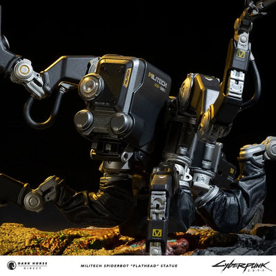 Militech Spiderbot "Flathead" - LIMITED EDITION: 1000 – Dark Horse Comics – ActionFigure Brasil — detalhe do produto