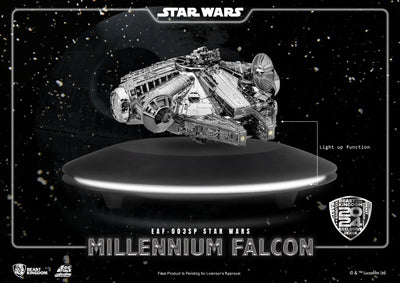 Millennium Falcon Floating Maglev (Electroplated Metallic Colors Version) (Metallic) – Beast Kingdom – ActionFigure Brasil — acessórios