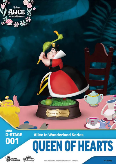 Mini D Stage #001 "Alice in Wonderland" 6 Figures Setㅤ – Beast Kingdom – ActionFigureBrasil — ângulo diferente