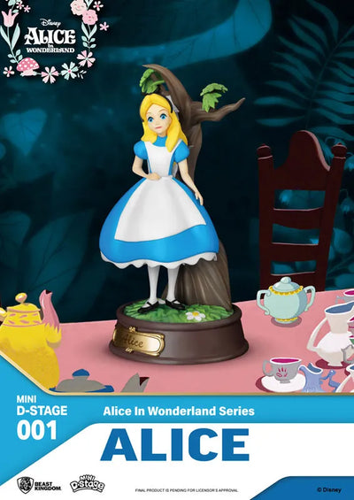 Mini D Stage #001 "Alice in Wonderland" 6 Figures Setㅤ – Beast Kingdom – ActionFigureBrasil — acessórios