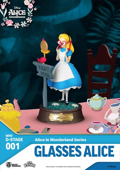 Mini D Stage #001 "Alice in Wonderland" 6 Figures Setㅤ – Beast Kingdom – ActionFigureBrasil — ambientada
