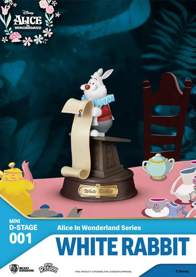 Mini D Stage #001 "Alice in Wonderland" 6 Figures Setㅤ – Beast Kingdom – ActionFigureBrasil — com base expositora
