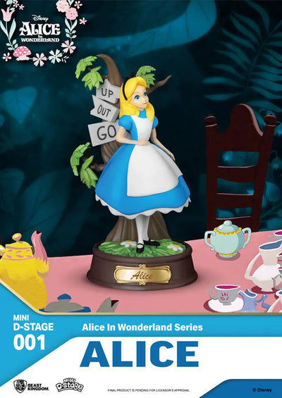 Mini D Stage #001 "Alice in Wonderland" 6 Figures Setㅤ – Beast Kingdom – ActionFigureBrasil — iluminação de estúdio