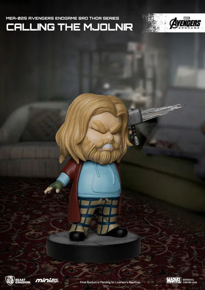Mini Egg Attack Avengers: Endgame "Casual Thor" Series 1 Calling Mjolnirㅤ – Beast Kingdom – ActionFigureBrasil — close
