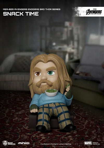 Mini Egg Attack "Avengers: Endgame" "Casual Thor" Series 1 Snack Timeㅤ – Beast Kingdom – ActionFigure Brasil