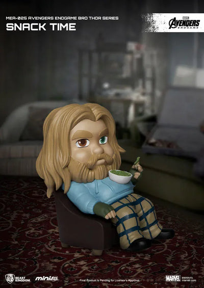 Mini Egg Attack "Avengers: Endgame" "Casual Thor" Series 1 Snack Timeㅤ – Beast Kingdom – ActionFigure Brasil — embalagem