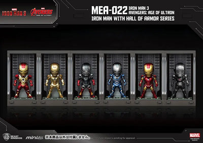 Mini Egg Attack "Iron Man 3" Series 2 War Machine Mark. 2ㅤ – Beast Kingdom – ActionFigureBrasil — acessórios