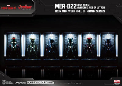 Mini Egg Attack "Iron Man 3" Series 2 War Machine Mark. 2ㅤ – Beast Kingdom – ActionFigureBrasil — ambientada