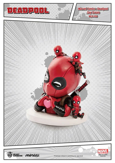Mini Egg Attack "Marvel Comics" "Deadpool" Series 1 Deadpool (Day Dream)ㅤ – Beast Kingdom – ActionFigure Brasil — ambientada