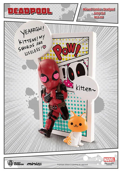 Mini Egg Attack "Marvel Comics" "Deadpool" Series 1 Deadpool (Jump Out 4th Wall)ㅤ – Beast Kingdom – ActionFigure Brasil — close
