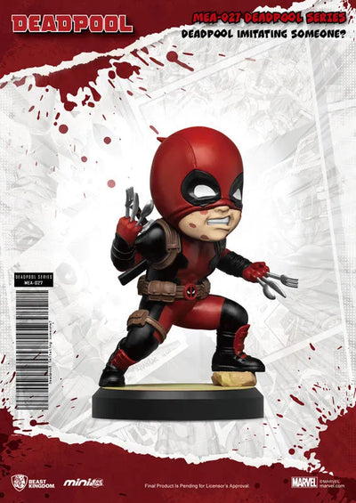 Mini Egg Attack "Marvel Comics" "Deadpool" Series 2 Set of 7ㅤ – Beast Kingdom – ActionFigure Brasil — iluminação de estúdio