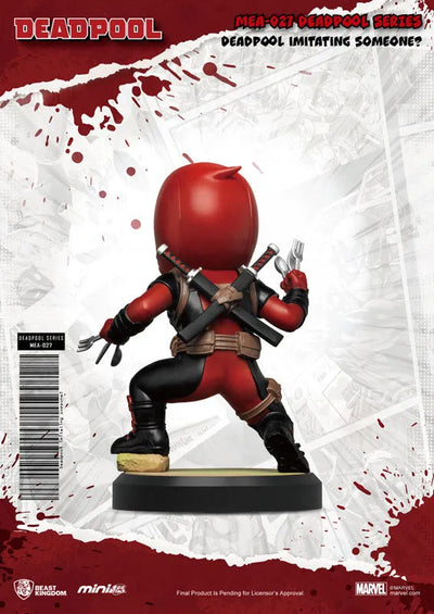 Mini Egg Attack "Marvel Comics" "Deadpool" Series 2 Set of 7ㅤ – Beast Kingdom – ActionFigure Brasil — ângulo diferente