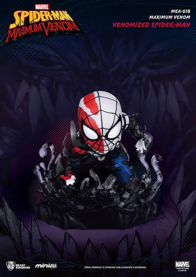 Mini Egg Attack "Marvel Comics" "Venom" Series 1 Spider-Manㅤ – Beast Kingdom – ActionFigure Brasil