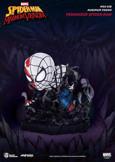 Mini Egg Attack "Marvel Comics" "Venom" Series 1 Spider-Manㅤ – Beast Kingdom – ActionFigure Brasil — close