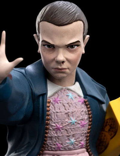 Mini Epics/ Stranger Things: Eleven PVCㅤ – Weta – ActionFigureBrasil — embalagem