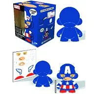 Mini Munny meets Marvel/ Captain Americaㅤ – kidrobot – ActionFigure Brasil
