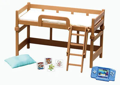 Miniature - My Childhood Room - Puchi Sample Series - Pencil Case - Sewing Box - Game Console - Bed -  Plastic Model - School Bag - Scooter - Telescope (Re-Ment)ㅤ – Re-Ment – ActionFigureBrasil — embalagem