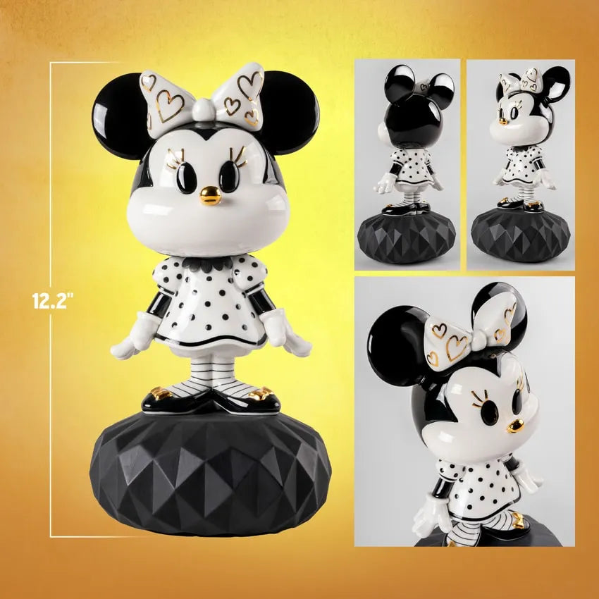 Minnie Black & White – Lladró – ActionFigure Brasil