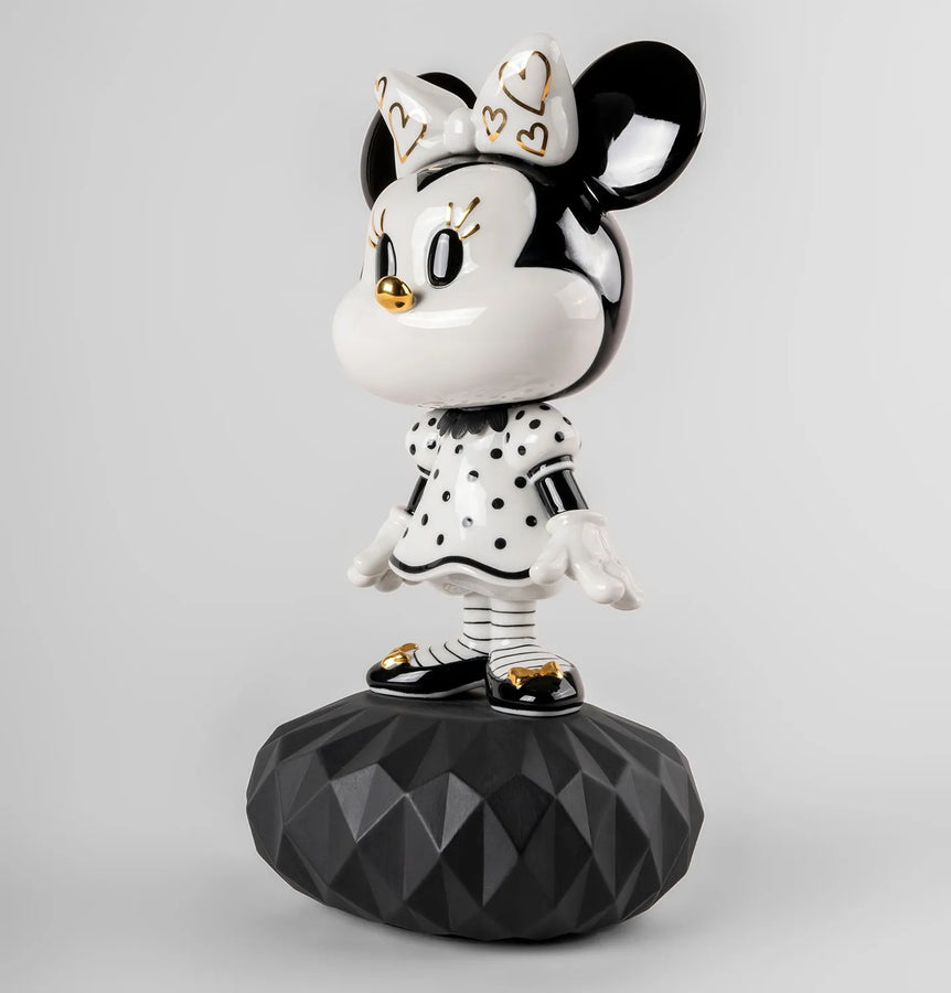 Minnie Black & White – Lladró – ActionFigure Brasil