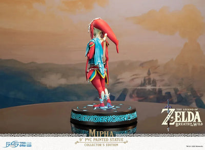 Mipha (Collector's Edition) – First 4 Figures – ActionFigure Brasil — com base expositora