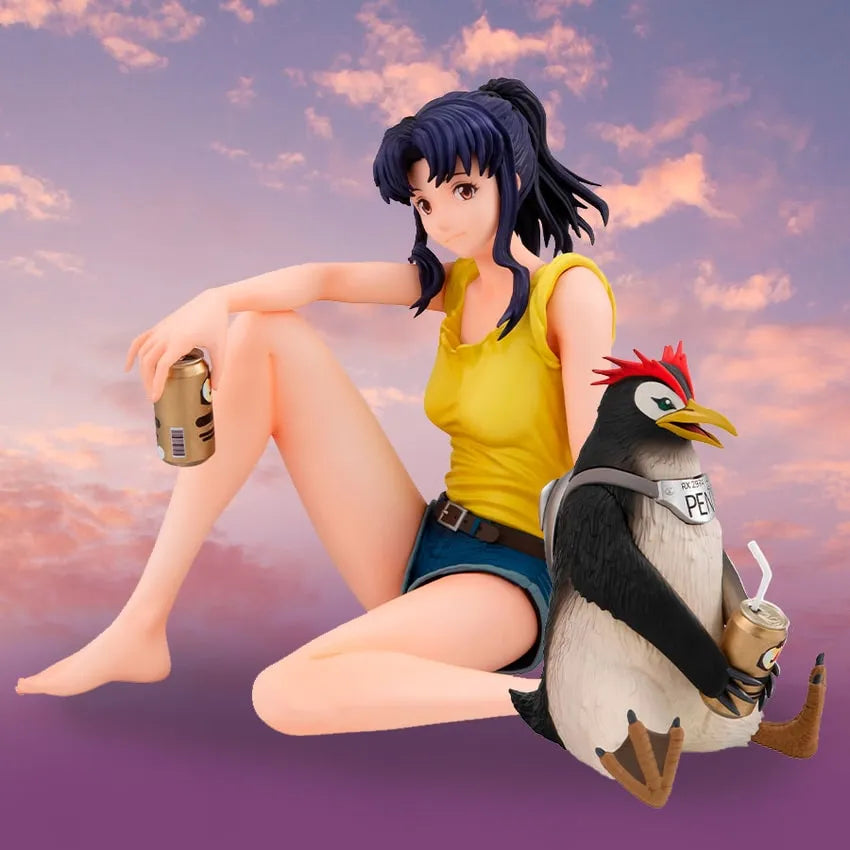 Misato Katsuragi & Pen Pen – MegaHouse – ActionFigure Brasil