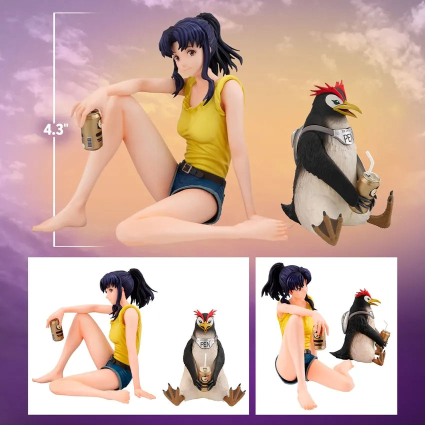 Misato Katsuragi & Pen Pen – MegaHouse – ActionFigure Brasil