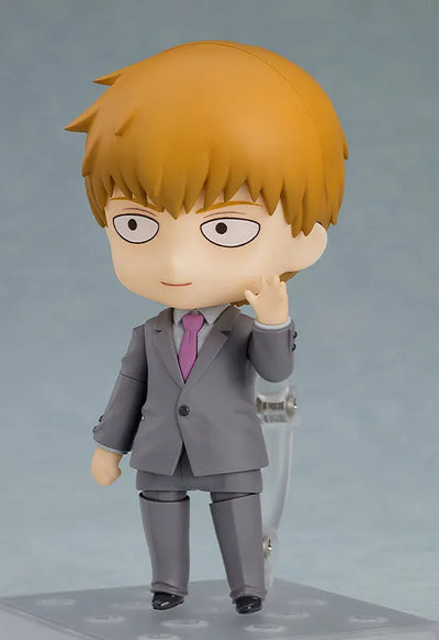 Mob Psycho 100 III - Reigen Arataka - Nendoroid #1922 (Good Smile Company, Orange Rouge)ㅤ – Orange Rouge – ActionFigure Brasil — ângulo diferente