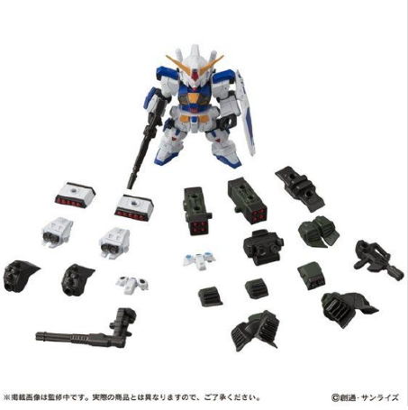 MOBILE SUIT ENSEMBLE EX 10 Gundam F 90 D type & H type setㅤ – Bandai – ActionFigureBrasil