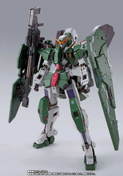Mobile Suit Gundam 00: Revealed Chronicle - GN-002 Gundam Dynames - Gundam Devise Dynames - Metal Build (Bandai Spirits) [Shop Exclusive]ㅤ – Bandai Spirits – ActionFigure Brasil — embalagem