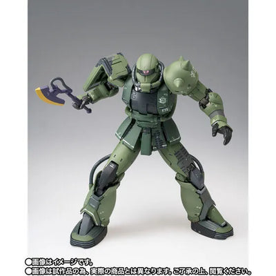 Mobile Suit Gundam: Cucuruz Doan's Island - MS-06F Doan's Zaku - Gundam Fix Figuration Metal Composite - Cucuruz Doan's Island (Bandai Spirits) [Shop Exclusive]ㅤ – Bandai Spirits – ActionFigure Brasil — ângulo diferente