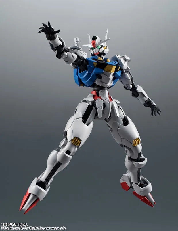 Mobile Suit Gundam: The Witch From Mercury - Gundam Aerial - Robot Damashii - Robot Damashii <Side MS> - Ver. A.N.I.M.E. (Bandai Spirits)ㅤ – Bandai Spirits – ActionFigureBrasil