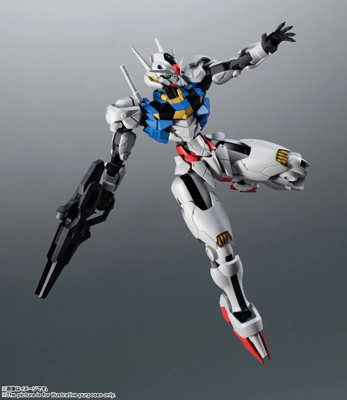 Mobile Suit Gundam: The Witch From Mercury - Gundam Aerial - Robot Damashii - Robot Damashii <Side MS> - Ver. A.N.I.M.E. (Bandai Spirits)ㅤ – Bandai Spirits – ActionFigureBrasil