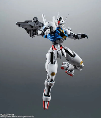 Mobile Suit Gundam: The Witch From Mercury - Gundam Aerial - Robot Damashii - Robot Damashii <Side MS> - Ver. A.N.I.M.E. (Bandai Spirits)ㅤ – Bandai Spirits – ActionFigureBrasil — ângulo diferente