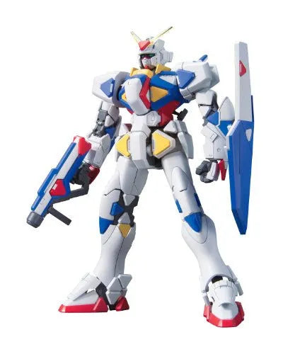 Model Suit Gunpla Senshi Gunpla Builders Beginning G - GPB-X80 Beginning Gundam - HGGB 01 - 1/144 (Bandai)ㅤ – Bandai – ActionFigureBrasil — ângulo diferente
